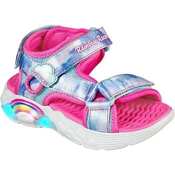 kengät Tytöt Sandaalit ja avokkaat Skechers Rainbow racer sumer sky Sininen