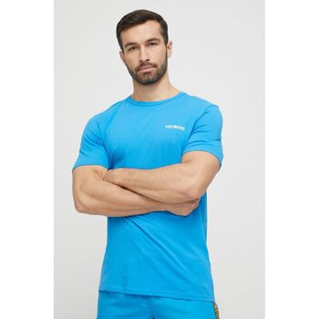 vaatteet Miehet Lyhythihainen t-paita Bikkembergs BKK2MTS01 Sininen