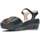 kengät Naiset Sandaalit ja avokkaat Wonders D-8272 Musta
