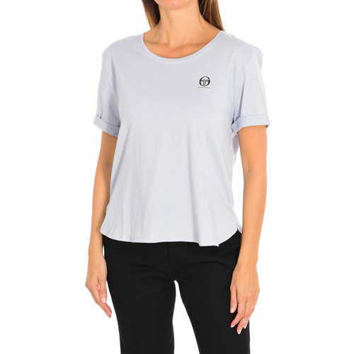 vaatteet Naiset Lyhythihainen t-paita Eleven Paris 17F2TS501-M493 Sininen