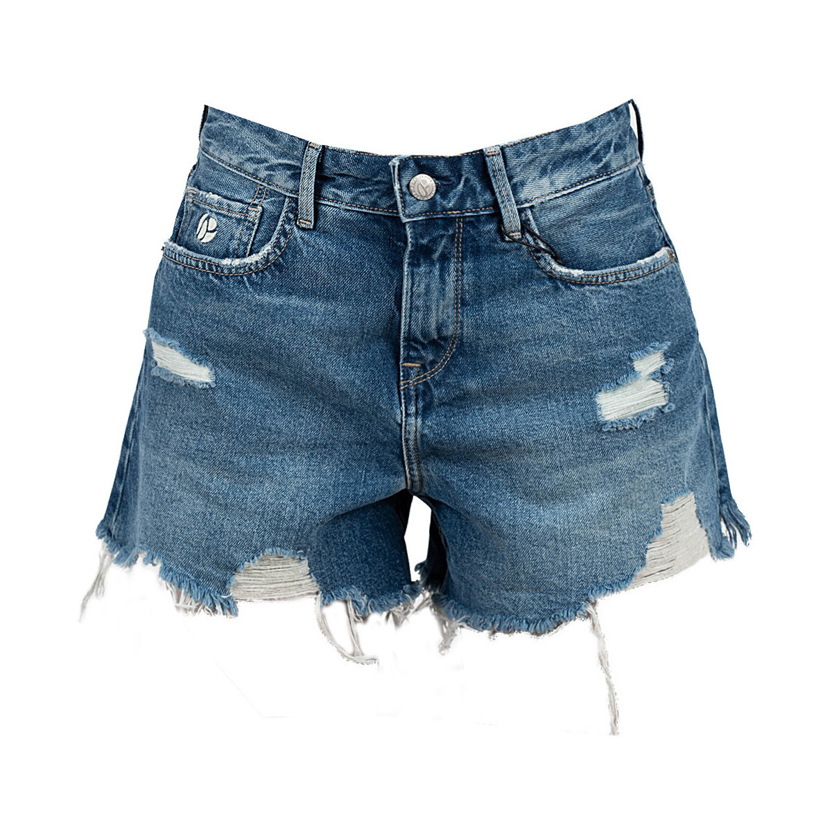 vaatteet Naiset Shortsit / Bermuda-shortsit Pepe jeans PL801009 | Marly Sininen