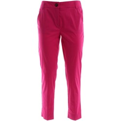 vaatteet Naiset Chino-housut / Porkkanahousut Emme Marella COLLE Vaaleanpunainen