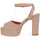 kengät Naiset Sandaalit ja avokkaat Priv Lab 2721 NAPPA NUDE Vaaleanpunainen