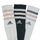 Asusteet / tarvikkeet Urheilusukat Adidas Sportswear 3S CRW BOLD 3P Valkoinen / Musta / Valkoinen