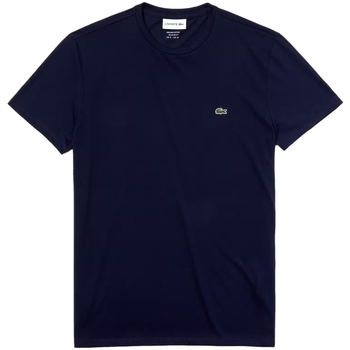 T-paidat &amp; Poolot Lacoste  Pima Cotton T-Shirt - Blue Marine