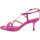 kengät Naiset Sandaalit ja avokkaat Miss Unique UNIQUE   SERPENTE PINK Vaaleanpunainen