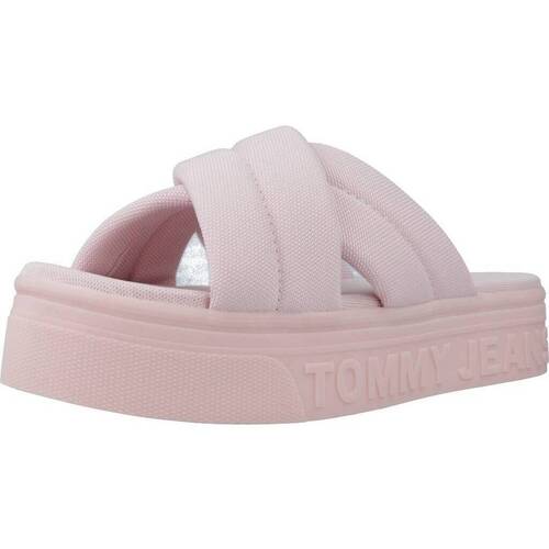kengät Naiset Sandaalit ja avokkaat Tommy Jeans FLTFRM SANDAL Vaaleanpunainen