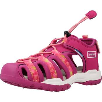 kengät Tytöt Sandaalit ja avokkaat Geox J BOREALIS GIRL A Vaaleanpunainen