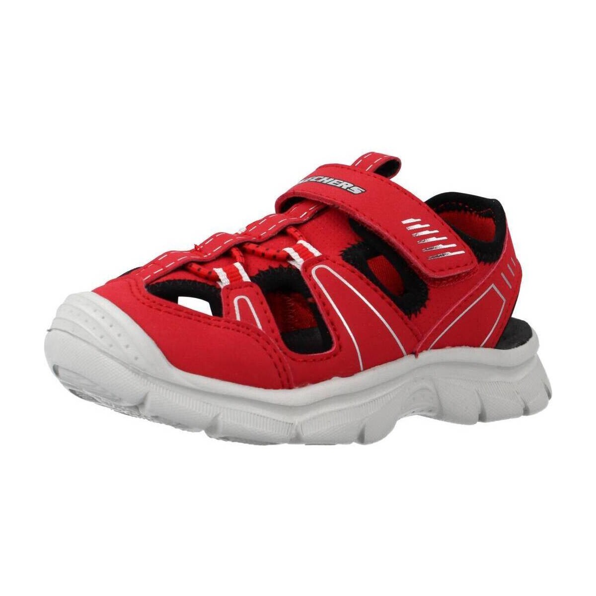 kengät Pojat Sandaalit ja avokkaat Skechers RELIX Punainen