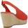 kengät Naiset Sandaalit ja avokkaat Tommy Hilfiger ICONIC ELBA SLING BACK W Oranssi