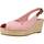 kengät Naiset Sandaalit ja avokkaat Tommy Hilfiger ICONIC ELBA SLING BACK W Vaaleanpunainen