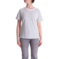 vaatteet Naiset Lyhythihainen t-paita K-Way K7115LW Valkoinen