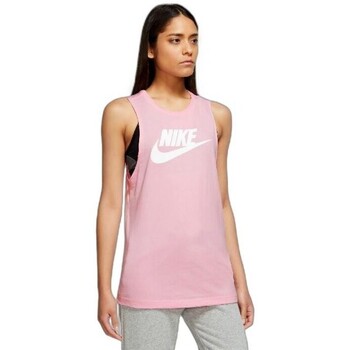 vaatteet Naiset Hihattomat paidat / Hihattomat t-paidat Nike CAMISETA DE TIRANTES MUJER  SPORTSWEAR CW2206 Vaaleanpunainen