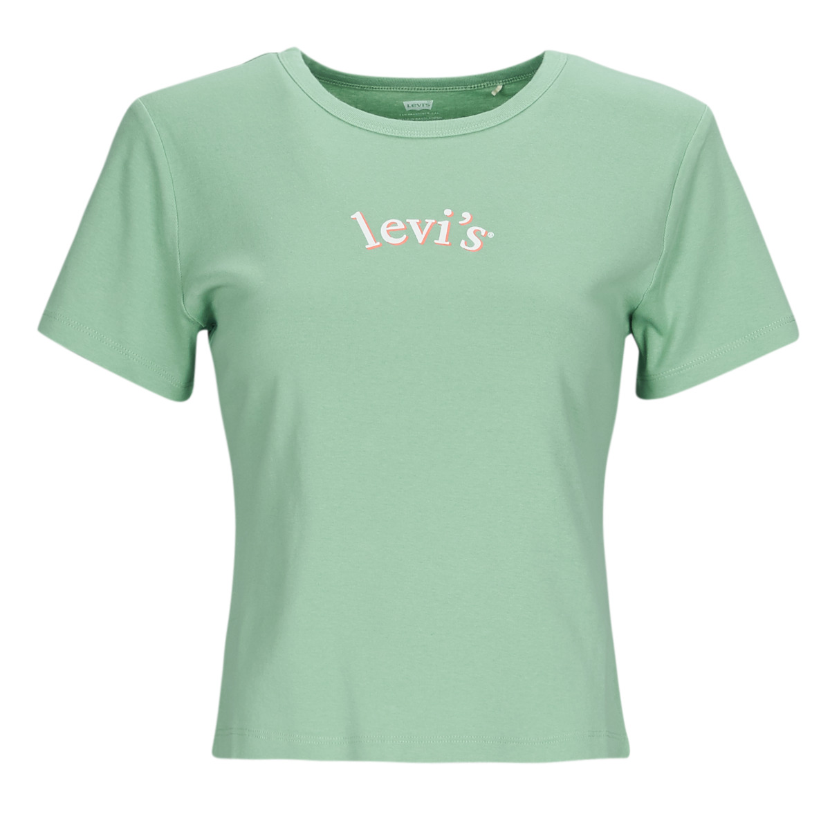 vaatteet Naiset Lyhythihainen t-paita Levi's GRAPHIC RICKIE TEE Sininen