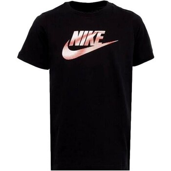 vaatteet Pojat Lyhythihainen t-paita Nike CAMISETA UNISEX  SPORTSWEAR DX9524 Musta