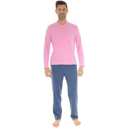 vaatteet Miehet pyjamat / yöpaidat Christian Cane WAYNE Vaaleanpunainen