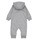 vaatteet Lapset Jumpsuits / Haalarit Adidas Sportswear 3S FT ONESIE Harmaa / Valkoinen