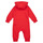 vaatteet Lapset Jumpsuits / Haalarit Adidas Sportswear 3S FT ONESIE Punainen / Valkoinen