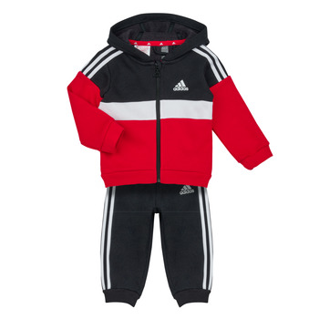 Adidas Sportswear 3S TIB FL TS Musta / Valkoinen / Punainen