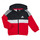 vaatteet Pojat Kokonaisuus Adidas Sportswear 3S TIB FL TS Musta / Valkoinen / Punainen