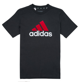 vaatteet Pojat Lyhythihainen t-paita Adidas Sportswear BL 2 TEE Musta / Punainen / Valkoinen