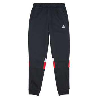vaatteet Pojat Verryttelyhousut Adidas Sportswear 3S TIB PT Musta / Punainen / Valkoinen