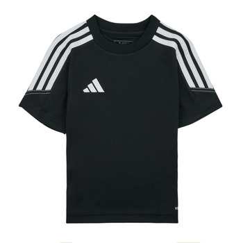 vaatteet Lapset Lyhythihainen t-paita adidas Performance TIRO23 CBTRJSYY Musta / Valkoinen