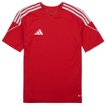 vaatteet Lapset Lyhythihainen t-paita adidas Performance TIRO 23 JSY Y Punainen / Valkoinen