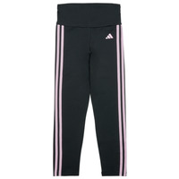 vaatteet Tytöt Legginsit adidas Performance TR-ES 3S TIG Musta / Vaaleanpunainen