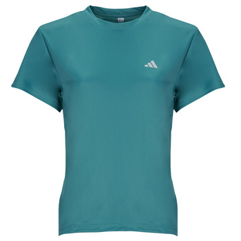 vaatteet Naiset Lyhythihainen t-paita adidas Performance RUN IT TEE Sininen