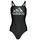 vaatteet Naiset Yksiosainen uimapuku adidas Performance BIG LOGO SUIT Musta / Valkoinen