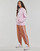 vaatteet Naiset Verryttelyhousut Adidas Sportswear 3S FL OH PT Beige / Vaaleanpunainen