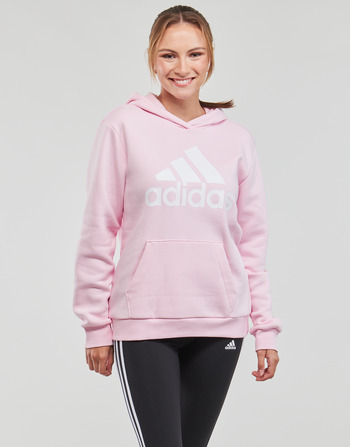 vaatteet Naiset Svetari Adidas Sportswear BL OV HD Vaaleanpunainen / Valkoinen