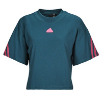 vaatteet Naiset Lyhythihainen t-paita Adidas Sportswear FI 3S TEE Laivastonsininen