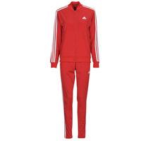 vaatteet Naiset Verryttelypuvut Adidas Sportswear 3S TR TS Punainen / Valkoinen