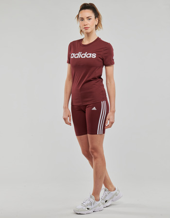 Adidas Sportswear LIN T Ruskea / Valkoinen