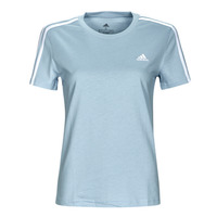vaatteet Naiset Lyhythihainen t-paita Adidas Sportswear 3S T Sininen / Valkoinen