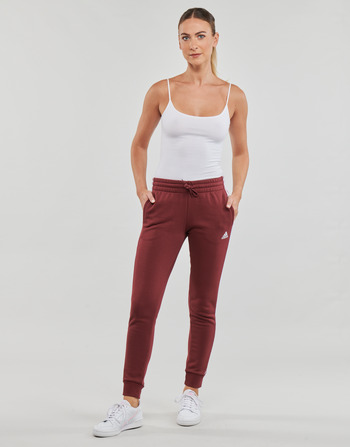 vaatteet Naiset Verryttelyhousut Adidas Sportswear 3S FL C PT Ruskea / Valkoinen