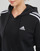 vaatteet Naiset Ulkoilutakki Adidas Sportswear 3S FL FZ HD Musta / Valkoinen