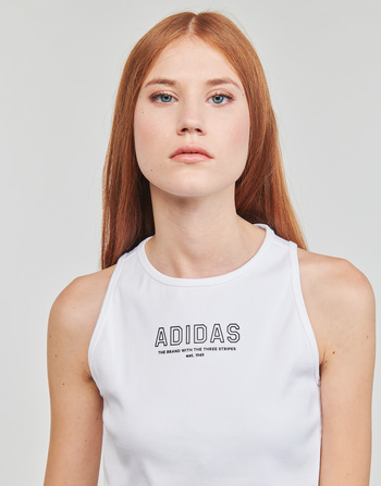 Adidas Sportswear Crop Top WHITE Valkoinen
