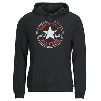 Converse GO-TO ALL STAR PATCH FLEECE PULLOVER HOODIE Musta