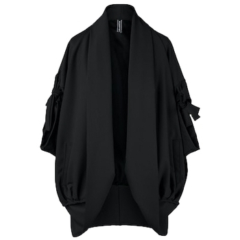 vaatteet Naiset Paksu takki Wendy Trendy Coat 110823 - Black Musta