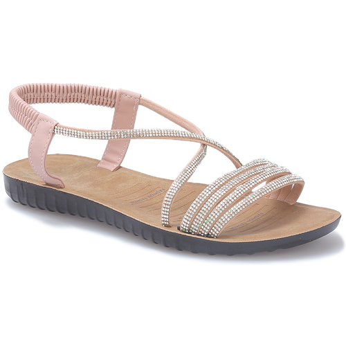 kengät Naiset Sandaalit ja avokkaat La Modeuse 66367_P154157 Vaaleanpunainen