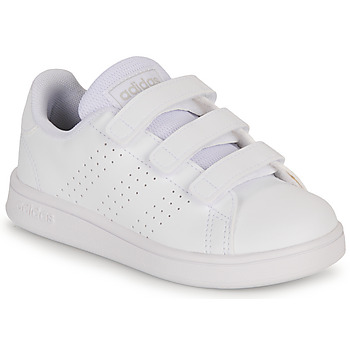 kengät Lapset Matalavartiset tennarit Adidas Sportswear ADVANTAGE CF C Valkoinen