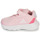 kengät Tytöt Matalavartiset tennarit Adidas Sportswear DURAMO SL EL I Vaaleanpunainen / Valkoinen
