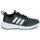 kengät Lapset Matalavartiset tennarit Adidas Sportswear FortaRun 2.0 K Musta / Valkoinen