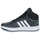 kengät Lapset Korkeavartiset tennarit Adidas Sportswear HOOPS MID 3.0 K Musta / Valkoinen