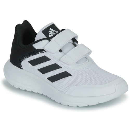 kengät Lapset Matalavartiset tennarit Adidas Sportswear Tensaur Run 2.0 CF K Valkoinen / Musta