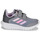kengät Tytöt Matalavartiset tennarit Adidas Sportswear Tensaur Run 2.0 CF K Harmaa / Vaaleanpunainen