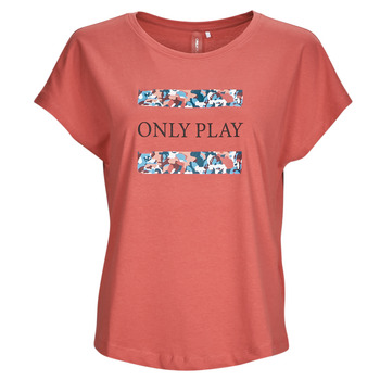 vaatteet Naiset Lyhythihainen t-paita Only Play ONPJESS LIFE LOOSE SS JRS TEE BOX Punainen